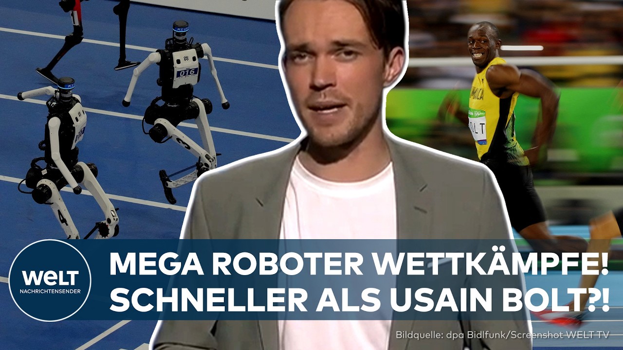KI WELT: Spektakuläre Roboter-Wettkämpfe – Unglaubliche Bilder aus Peking!