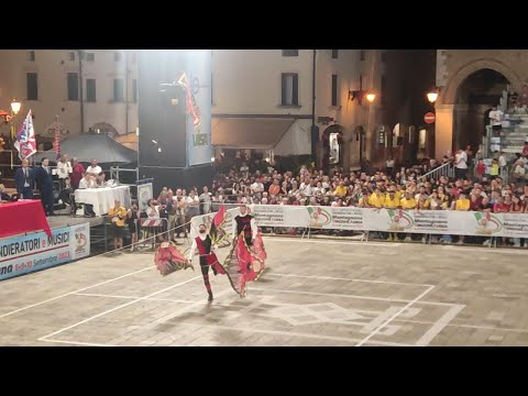 Cirelli di Montagnana è il miglior sbandieratore d'Italia: ecco la performance con cui ha vinto