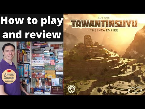 How to setup play and review Tawantinsuyu by AmassGames 