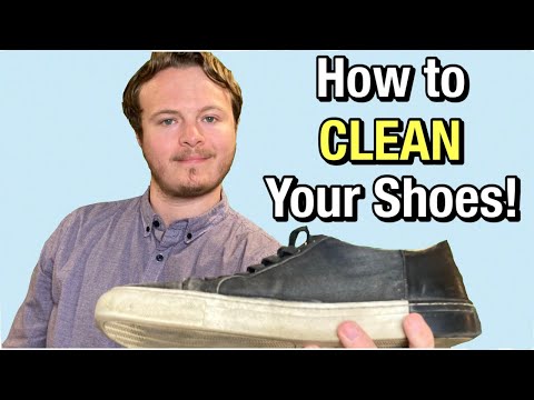 How to Properly Clean the Rubber Sole of a Shoe- Low Cost Cleaning Method!