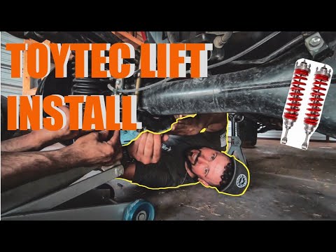 3rd Gen Toyota Tacoma TOYTEC lift install | how to