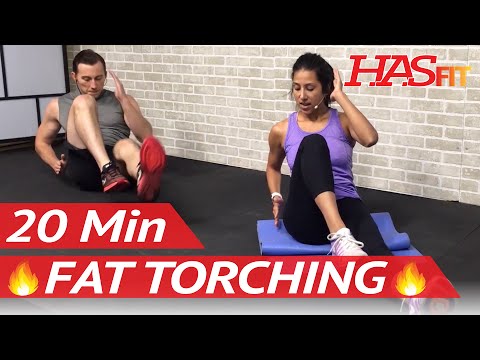 20 Min Fat Burning Workouts to do at Home without Equipment for Men & Women to Lose Weight Fast