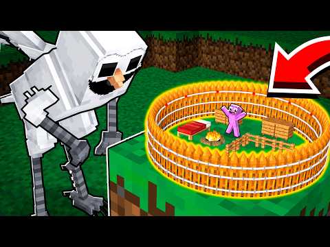 I Built the Safest Base in 99 Nights in the Forest in Minecraft