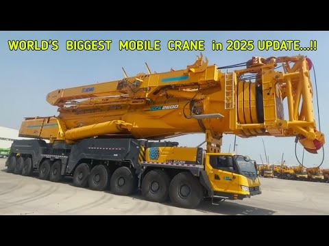 World's Biggest Mobile Crane in 2025
