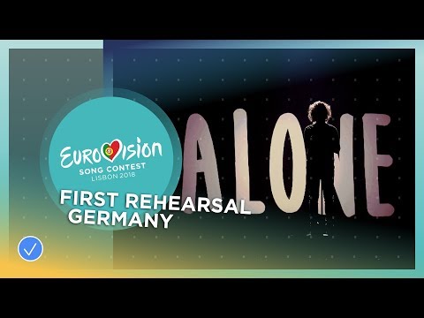 Michael Schulte - You Let Me Walk Alone - First Rehearsal - Germany - Eurovision 2018