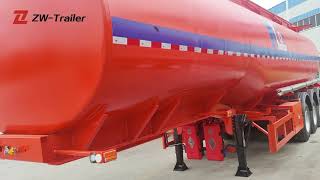 Camion citerne semi-remorque ZW Group 3 axle 45000 Litres Fuel Tanker Semi Trailer for UAE à vendre - Image 4 | Autoline TG Camion citerne semi-remorque ZW Group 3 axle 45000 Litres Fuel Tanker Semi Trailer for UAE neuve | Image 4 - Autoline