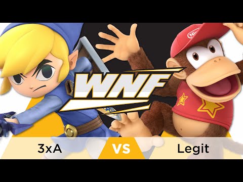 WNF Oakland S.2 Ep.2 - Losers Round 3: 3xA (Toon Link) vs. Legit (Diddy Kong)