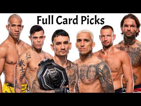 My Full Card Predictions & Breakdown For UFC 326