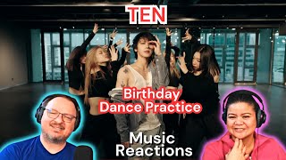 Download lagu TEN 텐 (NCT) 'Birthday' ( Dance Practice Video)  | Couples Reaction! mp3 Download lagu TEN 텐 (NCT) 'Birthday' ( Dance Practice Video)  | Couples Reaction! mp3