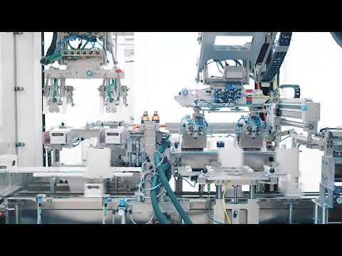 Schubert - case packer:  Ritter Sport saves 30% storage space