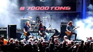 Carcass - Cadaver pouch conveyor system live @ 70000 tons of metal 2017