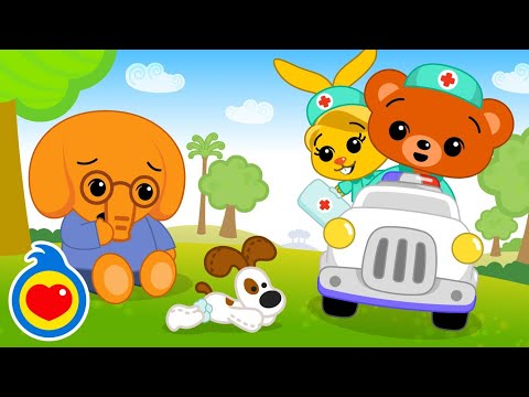La Ambulancia Vino a Salvarnos! 🚑🏥🩹 | Canción de la Ambulancia | | Canciones Infantiles | Plim Plim