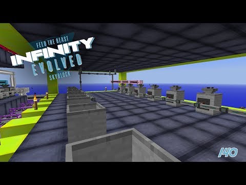 Endstone fertigung 🎓 FTB Infinity Evolved Skyblock #140