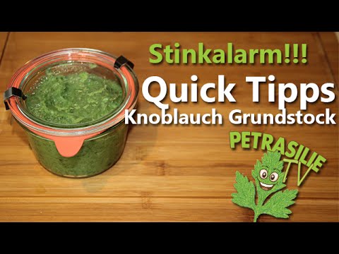 Thermomix TM31 - Quick Tipps - Knoblauch Grundstock und seine Tücken