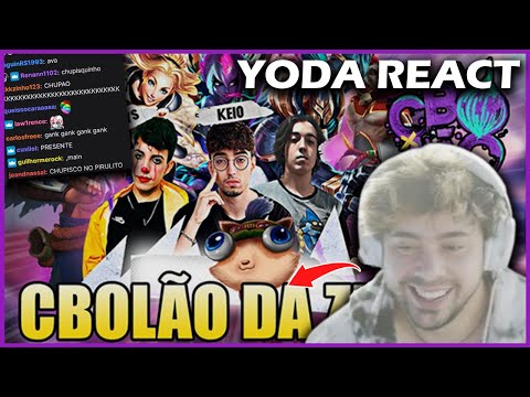 YODA REACT | PRO PLAYERS AMASSADOS E MONOS DANDO SHOW - CBOLÃO DA ZUEIRA