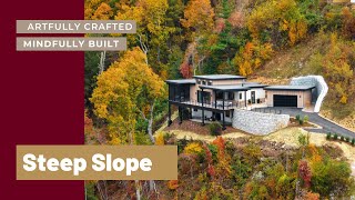 Site Prep When Building on a Steep Slope | Building in the Mountains