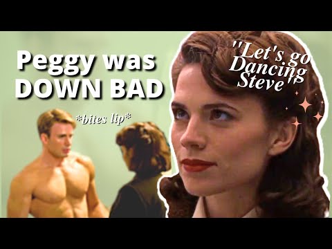 Peggy Carter CRUSHING on Steve Rogers