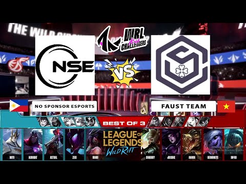 SEMIFINALS | Faust Team vs No Sponsor Esports - WRL Asia Challengers 2023 - August