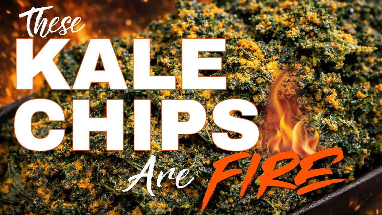 These Kale Chips are BOMB! (Raw Vegan Recipe)