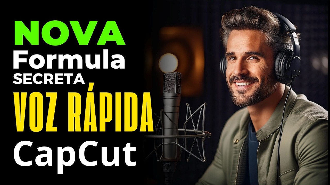 Fórmula Rápida do CapCut:  De Texto a Voz Profissional em Segundos