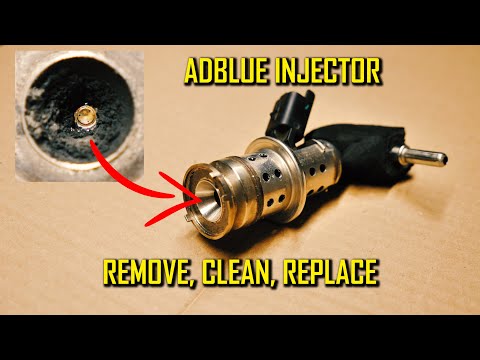1.6 HDI AdBlue (Urea) Injector Remove, Clean, Replace, Location