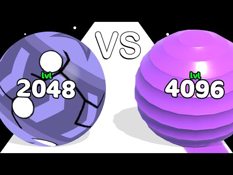 Gym Ball Run VS Stickman Roll: Level Up Balls ❌ Max Level!