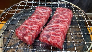 ナガスクジラの焼肉をハイボールでキメるだけの動画