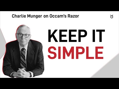 Charlie Munger on Occam's razor