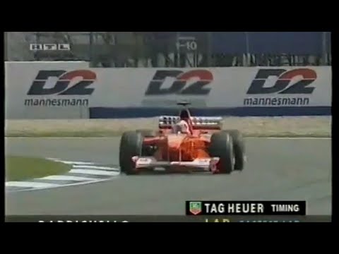 2000 Formel 1 Großbritannien Grand Prix - Silverstone | Das Rennen (RTL)