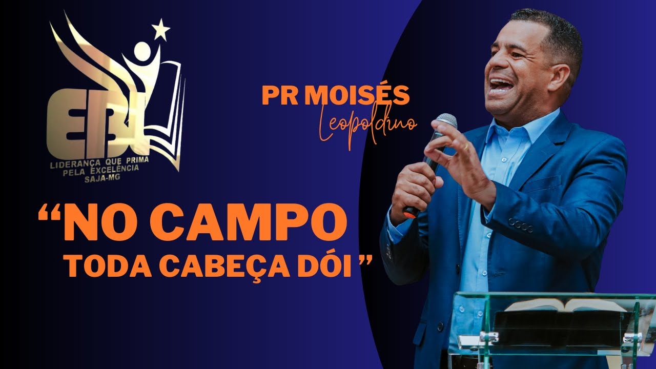 Pr Moisés Leopoldino - Escola Bíblica para Líderes - Santo Antônio do Jacinto-MG