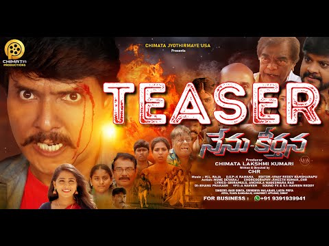 NENU-KEERTHANA MOVIE 4K TEASER  CHR, RISITHA,JEEVA , VIJAYA RANGARAJ, JABARDUST APPARAO, SUNNY