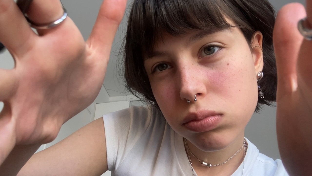 VERY CHAOTIC cranial nerve exam asmr - fast & aggressive, unpredictable, stuttering trigger