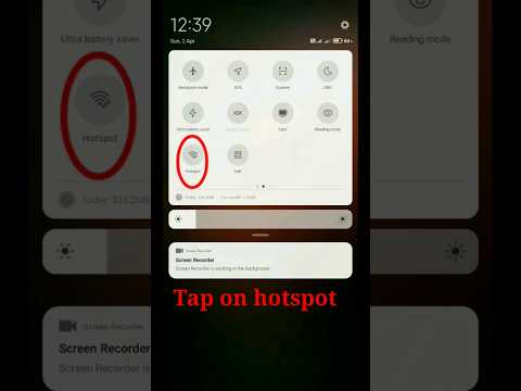 #shorts | How to Turn off one time data limit in hotspot #data #save #viral