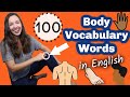 100 Body Words In English Advanced Vocabulary Lesson