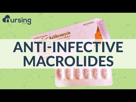 Macrolides | Antibiotics | Pharmacology (Nursing School Lessons)