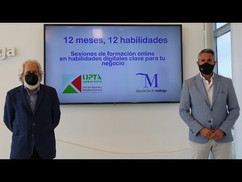 Presentacin del proyecto "12 meses, 12 habilidades" para la digitalizacin de empresas