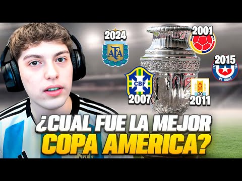 ¿CUAL FUE LA MEJOR COPA AMERICA DEL SIGLO? ¿BRASIL 2007, CHILE 2015 O ARGENTINA 2024?
