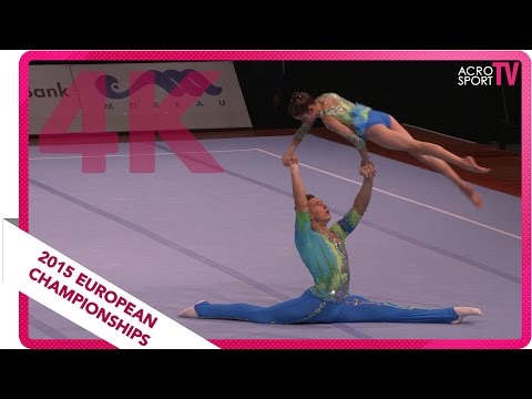 Bartlett, Baughn - Great Britain - Mixed pair - Senior all-around final - European Championship 2015