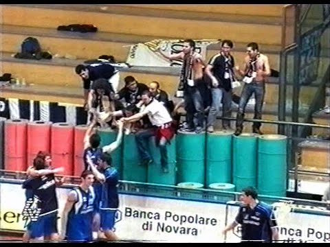 Legadue 2004/'05 Cimberio Novara - Fabriano Basket 86-87