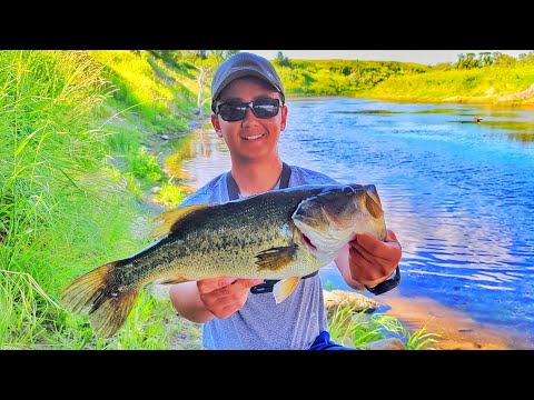 Shore Fishing for Saskatchewan Largemouth Bass