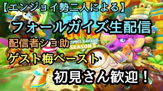 第二回【初見さん歓迎 FallGuys フォールガイズ 生配信実況】なにがなんでも優勝をしたい配信者とその仲間達！