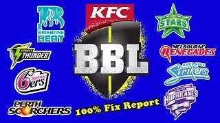 Big Bash League 2019-20 Full Analysis Australia T20 League || KFC BBL T20 League