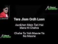 Dil keh Raha hai karaoke with lyrics