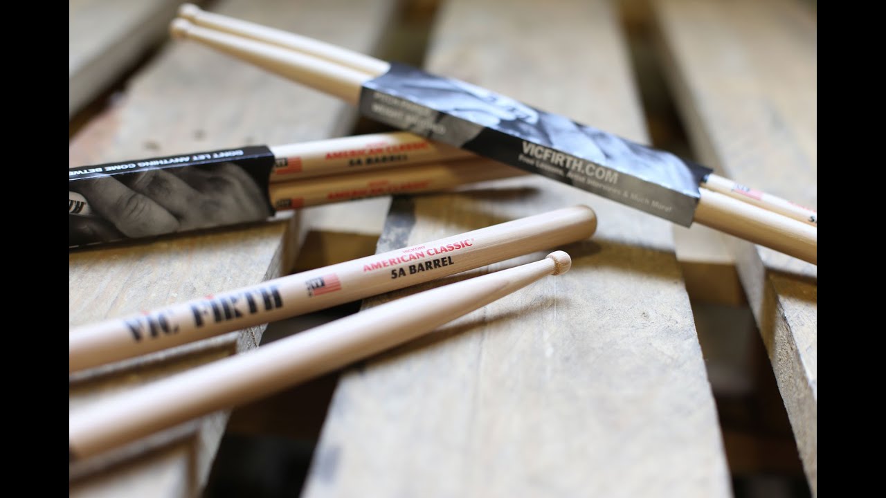 Vic Firth 5A Wood Tip Drumsticks