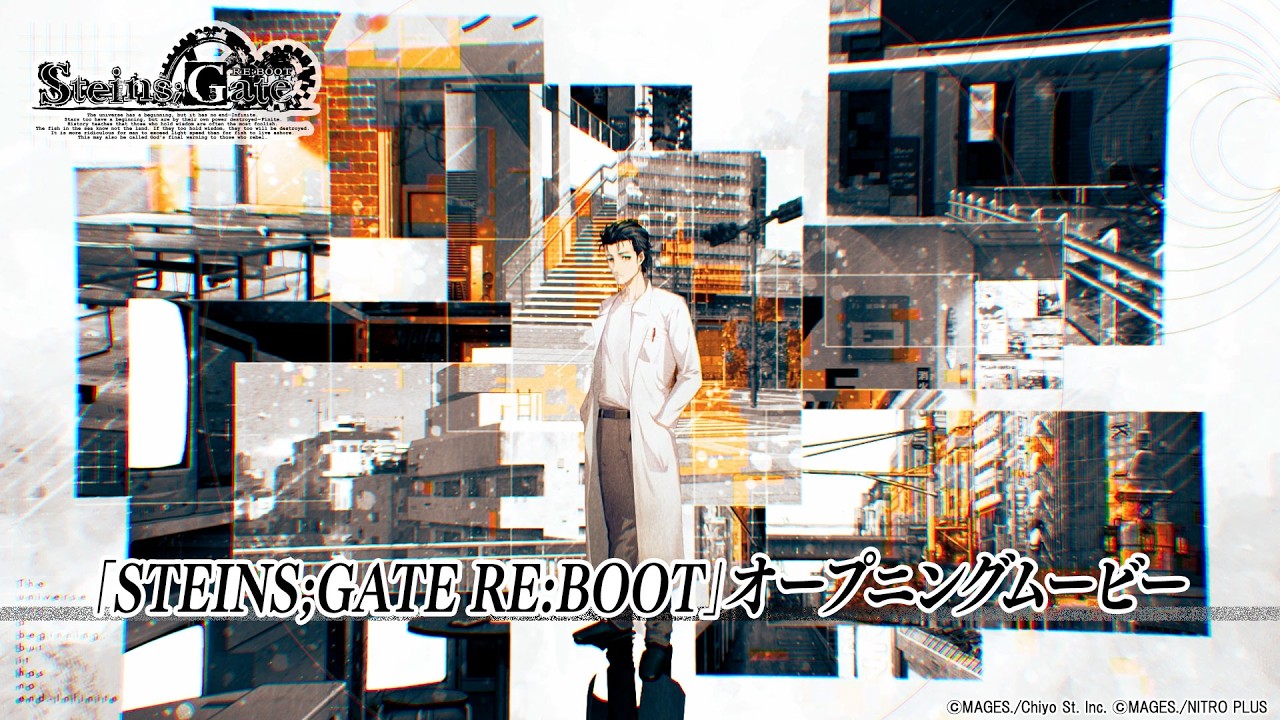 STEINS;GATE RE:BOOT official opening movie