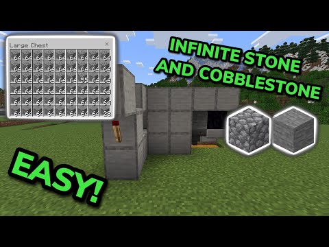 JC Playz - EASY 1.20 AUTOMATIC STONE FARM TUTORIAL in Minecraft Bedrock (MCPE/Xbox/PS4/Nintendo Switch/PC)