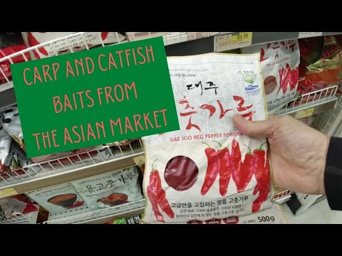 Carp and Catfish Baits from the Asian Supermarket