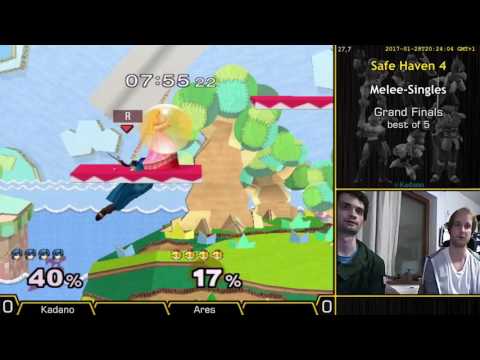 [SH4 2017-01-28] MS-GF Ares (Peach) vs Kadano (Marth)