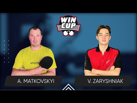 23:00 Andrii Matkovskyi - Vadym Zaryshniak West 5 WIN CUP 13.01.2024 | TABLE TENNIS WINCUP