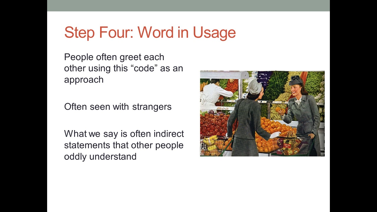 Semantic Mapping - Strategy for Intro Paragraphs